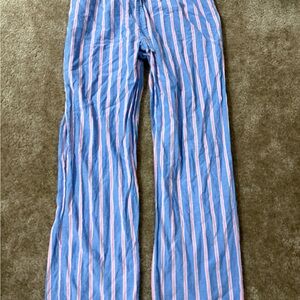 Gap body Blue and Pink Striped Women's Pajama Pants